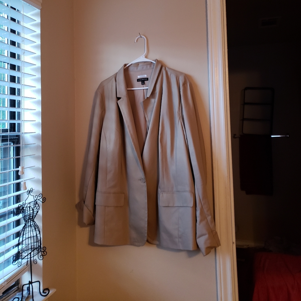 Lane Bryant blazer from the modernist collection